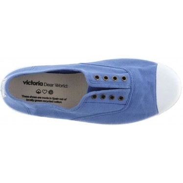 Victoria 106623 English 1915 Sneakers da donna in tela ANIL