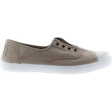 Victoria 106623 English 1915 Sneakers da donna in tela BEIGE