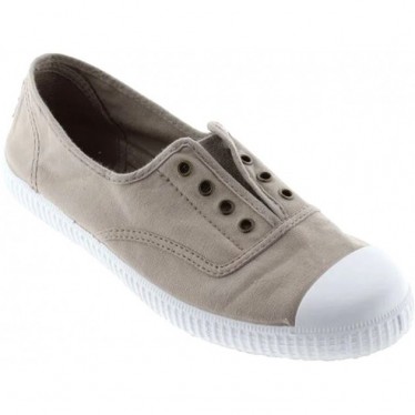 Victoria 106623 English 1915 Sneakers da donna in tela BEIGE