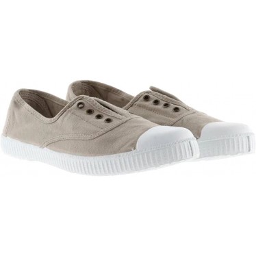 Victoria 106623 English 1915 Sneakers da donna in tela BEIGE