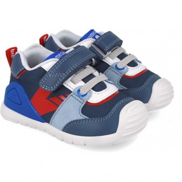 Biomecanics 252121 Scarpe sportive urbane elastiche per ragazzi PETROL_A556