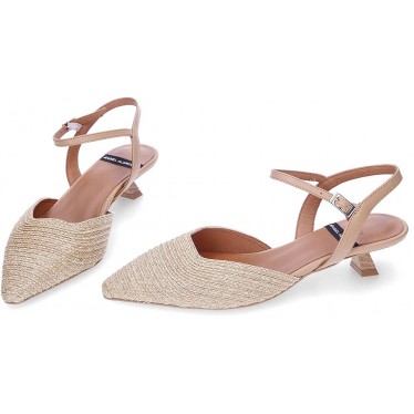 Scarpa con tacco Lea 25057 ANGEL ALARCON NATURAL