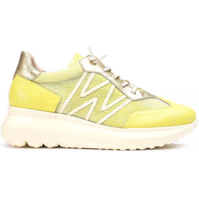 Scarpe da ginnastica da donna Wonders Azure A-4001 CYBER_PLATINO
