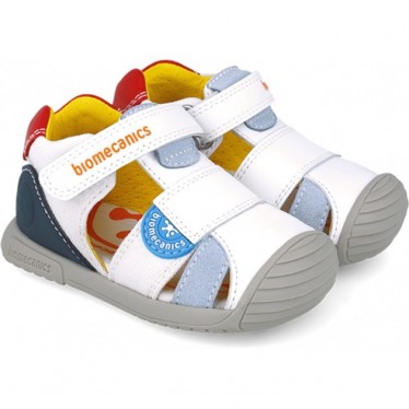 BIOMECANICS Urban 252127 sandalo bambino BLANCO_C050