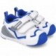 BIOMECANIC Scarpe sportive primi passi per bambini 252133 BLANCO_AZUL_B057