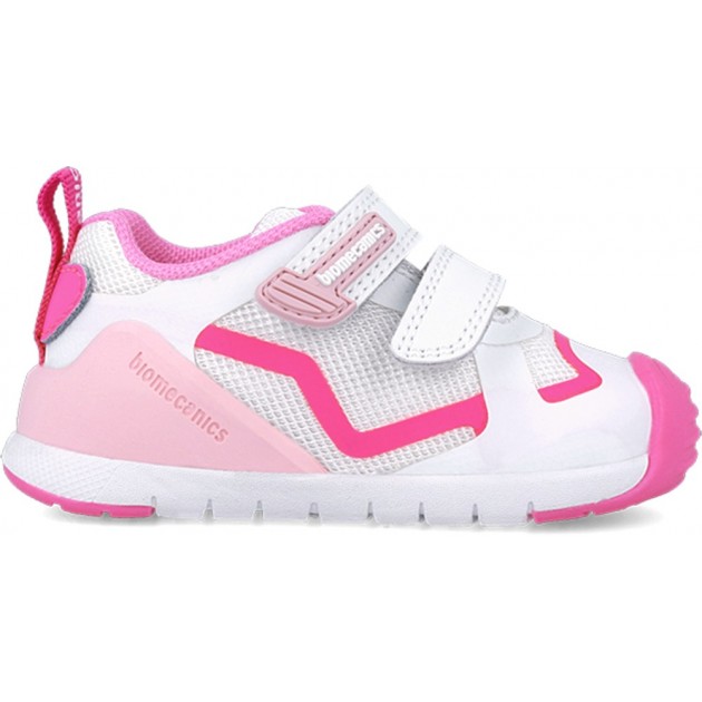 BIOMECANIC Scarpe sportive primi passi per bambini 252133 BLANCO_FUCSIA_D304 BIOMECANIC Scarpe sportive primi passi per bambini 252133 BLANCO_FUCSIA_D304