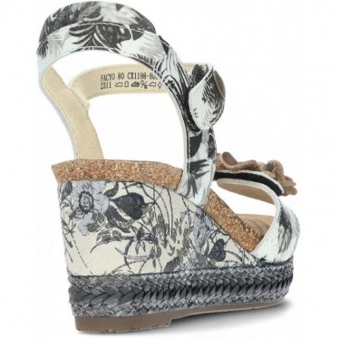 SANDALI CHAUSSURE LAURA VITA FACYO80 NOIR