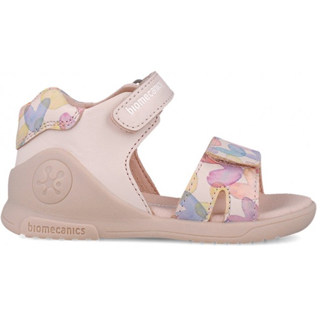 Sandalo bambina Biogateo stampato punta aperta Biomecanics 252141 COTTON_A779 Sandalo bambina Biogateo stampato punta aperta Biomecanics 252141 COTTON_A779