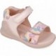 Sandalo bambina Biogateo stampato punta aperta Biomecanics 252141 COTTON_A779