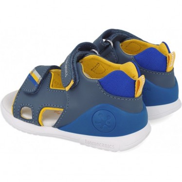 Biomecanics 252147 Biogateo sandali aperti per bambini PETROL_A556