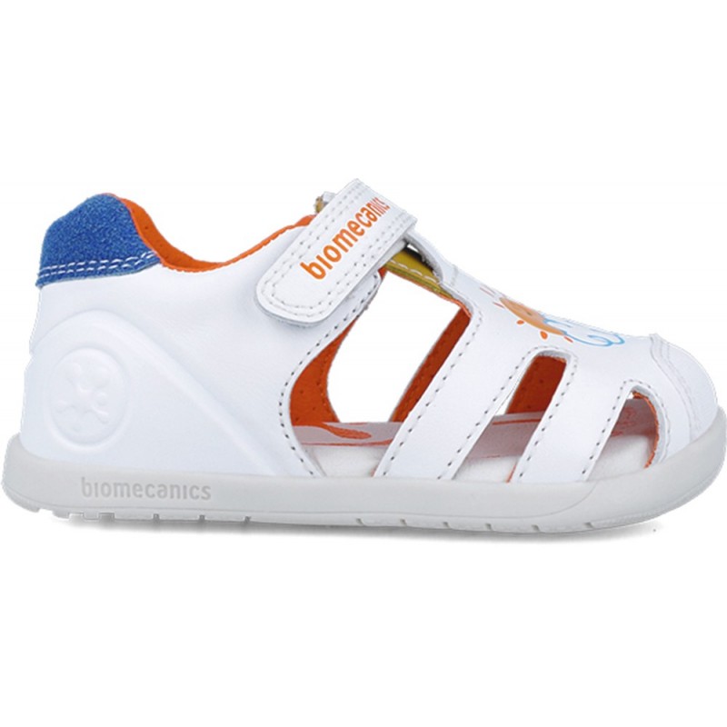 Biomecanics 252166 Sandalo Twin Boys BLANCO_AZUL_B057