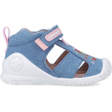 Sandali per bambine Primi passi Biomecanics 252183 Gelato INDIGO_A631