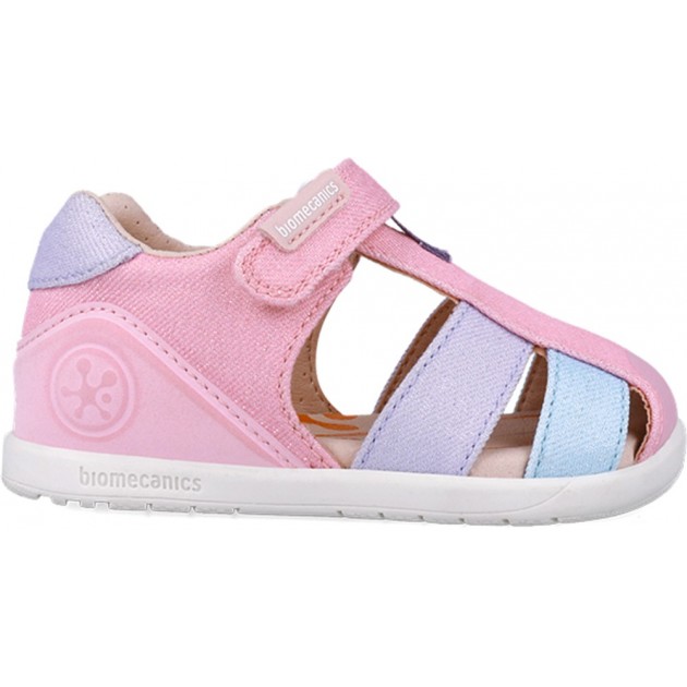 Biomecanics 252192 Sandalo Metallico per Ragazze LILA_A164 Biomecanics 252192 Sandalo Metallico per Ragazze LILA_A164