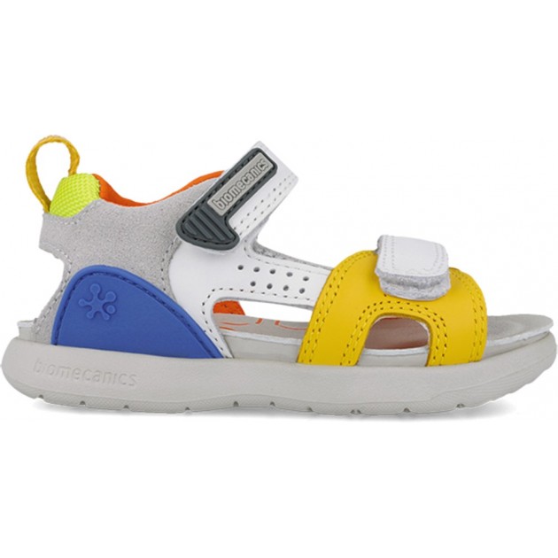Biomecanics 252218 Bioevolution sandali casual per ragazzi BLANCO_AMARILLO_C696 Biomecanics 252218 Bioevolution sandali casual per ragazzi BLANCO_AMARILLO_C696
