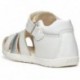Sandali GEOX Macchia B254WBSS WHITE_SILVER