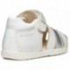 Sandali GEOX Macchia B254WBSS WHITE_SILVER