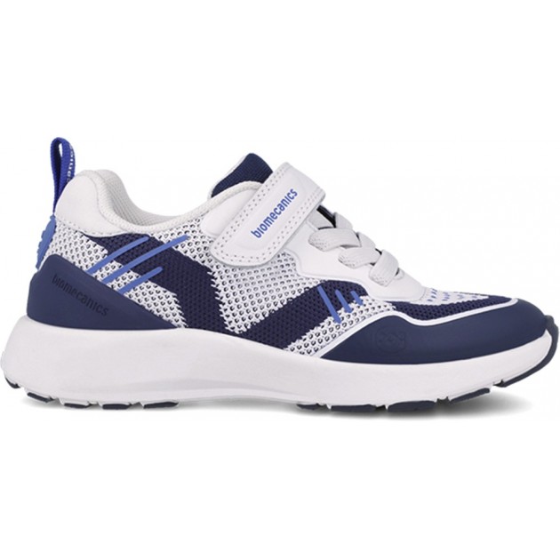 Biomecanics 252276 Sport Biotech scarpa sportiva da bambino BLANCO_AZUL_MARINO_A112 Biomecanics 252276 Sport Biotech scarpa sportiva da bambino BLANCO_AZUL_MARINO_A112