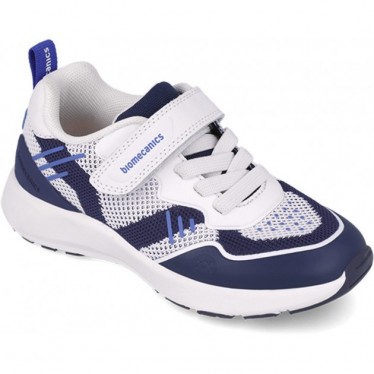 Biomecanics 252276 Sport Biotech scarpa sportiva da bambino BLANCO_AZUL_MARINO_A112