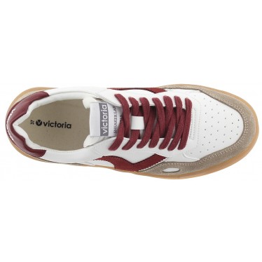 Deportiva Victoria 1257125 Seoul Pelle scamosciata ROJO