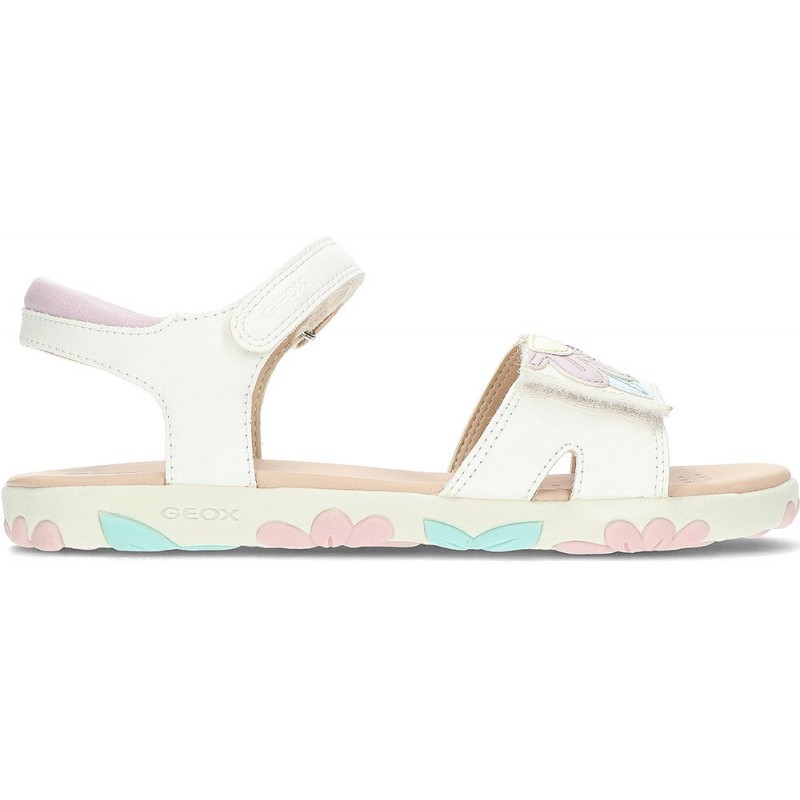 GEOX Haiti sandalo da bambina J558ZB WHITE_PINK