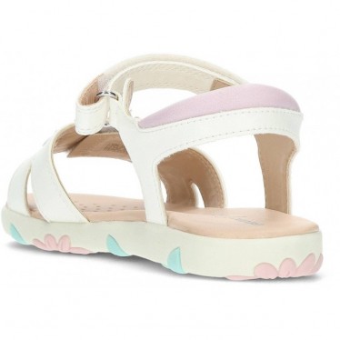 GEOX Haiti sandalo da bambina J558ZB WHITE_PINK
