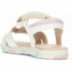 GEOX Haiti sandalo da bambina J558ZB WHITE_PINK