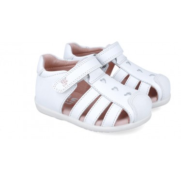 Sandali Garvalin 252303 Basic Hearts per bambine BLANCO_C050