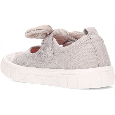 BIOMECANICS Canvas Bow 252381 Ballerine per ragazze rispettose CRUDO_B663