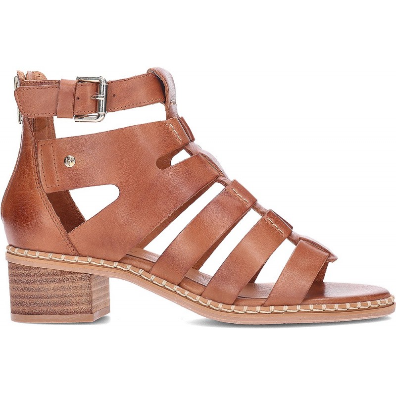 PIKOLINOS Blanes W3H-1823 Sandali romani con tacco BRANDY