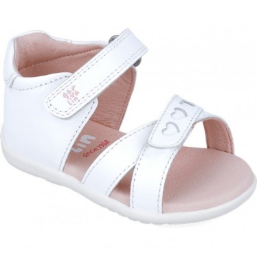 Sandali Garvalin 252304 Basic Hearts per bambine BLANCO_C050