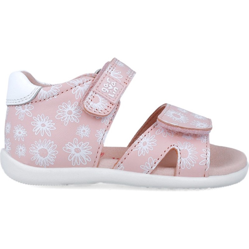 Garvalin 252306 Sandali con stampa floreale per bambine ROSA_A032