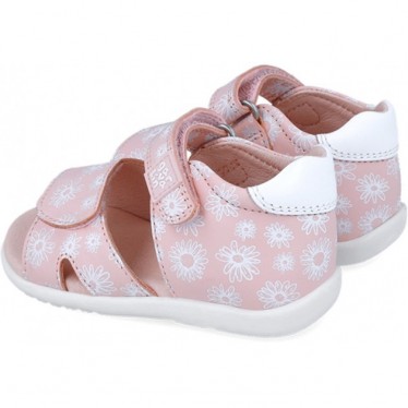 Garvalin 252306 Sandali con stampa floreale per bambine ROSA_A032