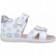 Garvalin 252306 Sandali con stampa floreale per bambine BLANCO_B050