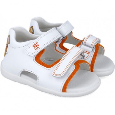 Garvalin 252317 Sandali Primi Passi Tiger per Bambini BLANCO_B050
