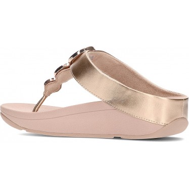 Sandali metallici FitFlop HJ1 Halo Bead-Circle ROSE_GOLD