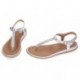 Sandali da donna FITFLOP Gracie JA4 SILVER