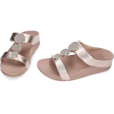 Sandalo FITFLOP Halo Bead-Circle HJ2 da donna LATTE_BEIGE