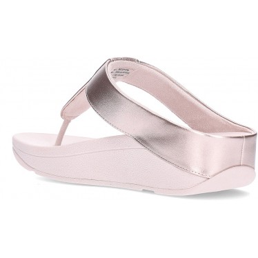 FITFLOP Fino Metallic IK5 Sandalo da donna NUDE_ROSE