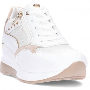 Sneakers con zeppa EXE 34-51EX37 WHITE_GOLD