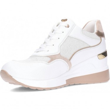 Sneakers con zeppa EXE 34-51EX37 WHITE_GOLD