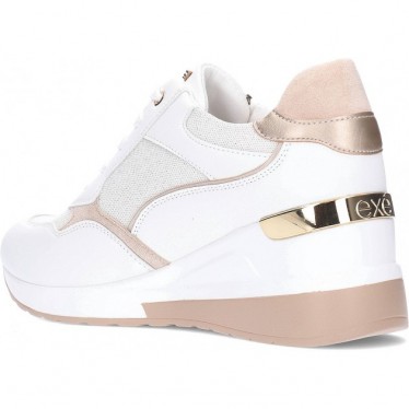 Sneakers con zeppa EXE 34-51EX37 WHITE_GOLD