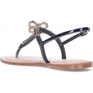 Sandalo basso da donna EXE ANGELINA-128 STRASS_BLACK