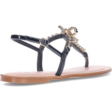 Sandalo basso da donna EXE ANGELINA-128 STRASS_BLACK