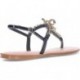 Sandalo basso da donna EXE ANGELINA-128 STRASS_BLACK