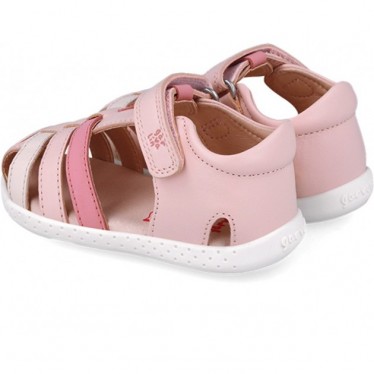 Garvalin 252332 Sandali morbidi a piedi nudi per bambine ROSA_B032