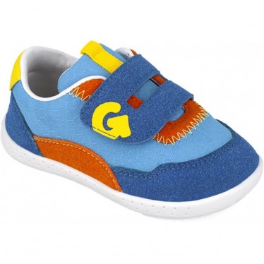 Garvalin 252335 Scarpe sportive morbide e rispettose per ragazzi AZUL_AMARILLO_B598