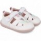 Garvalin 252346 Giraffe Canvas Sandali rispettosi per ragazze BLANCO_C050