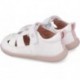 Garvalin 252346 Giraffe Canvas Sandali rispettosi per ragazze BLANCO_C050