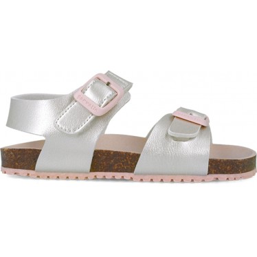 Sandalo Garvalin 252467 Bios Metallic Bambina PLATA_B198