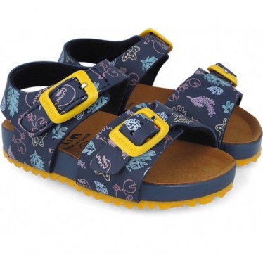 Sandali Garvalin 252470 Stampati Bambino AZUL_MARINO_A089